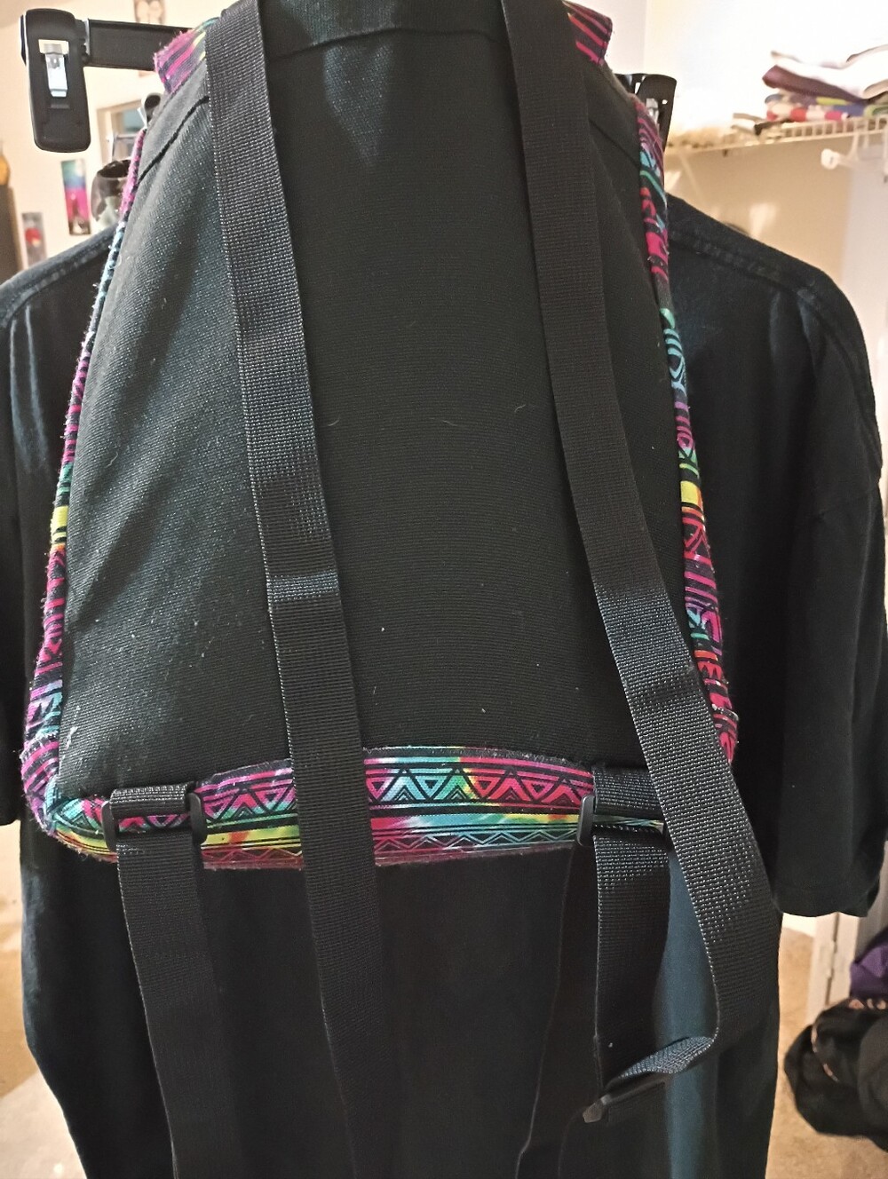 Women’s In Sport Multicolor Aztec Print Backpack - Picture 4 of 6
